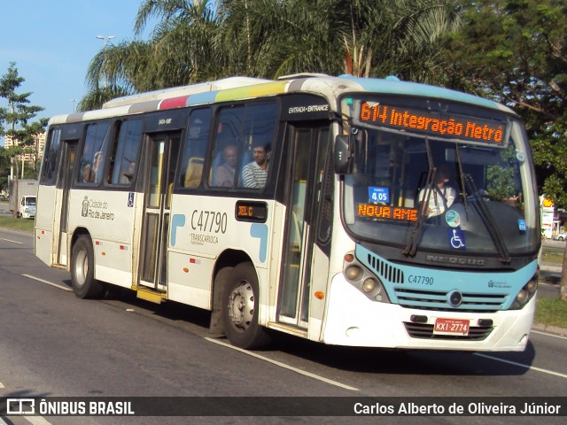 Viação Redentor C47790 na cidade de Rio de Janeiro, Rio de Janeiro, Brasil, por Carlos Alberto de Oliveira Júnior. ID da foto: 7428811.