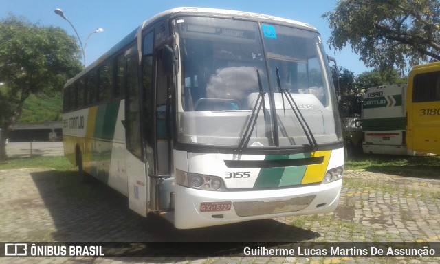 Empresa Gontijo de Transportes 3155 na cidade de Belo Horizonte, Minas Gerais, Brasil, por Guilherme Lucas Martins De Assunção. ID da foto: 7428738.