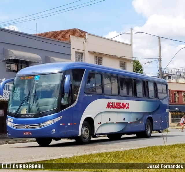 Viação Águia Branca 18110 na cidade de Governador Valadares, Minas Gerais, Brasil, por Jessé Fernandes. ID da foto: 7430914.