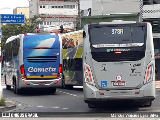 Viação Gato Preto 1 2688 na cidade de São Paulo, São Paulo, Brasil, por Marcus Vinicius Lara Silva. Número da foto: #7428552.