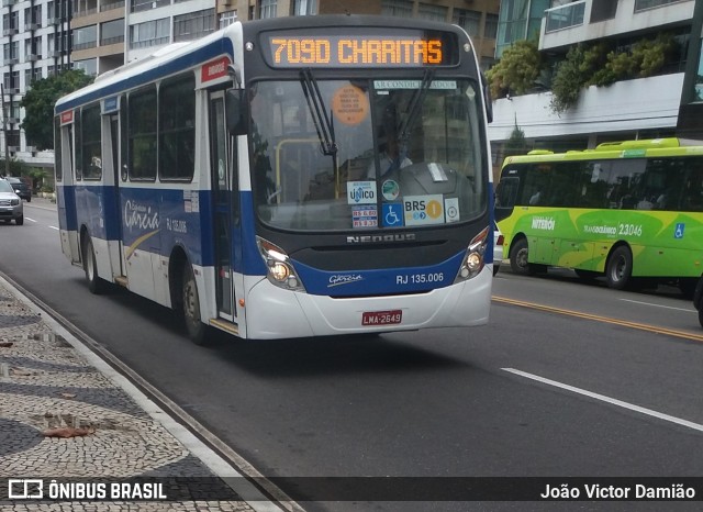 Expresso Garcia RJ 135.006 na cidade de Niterói, Rio de Janeiro, Brasil, por João Victor Damião. Número da foto: #7427858.