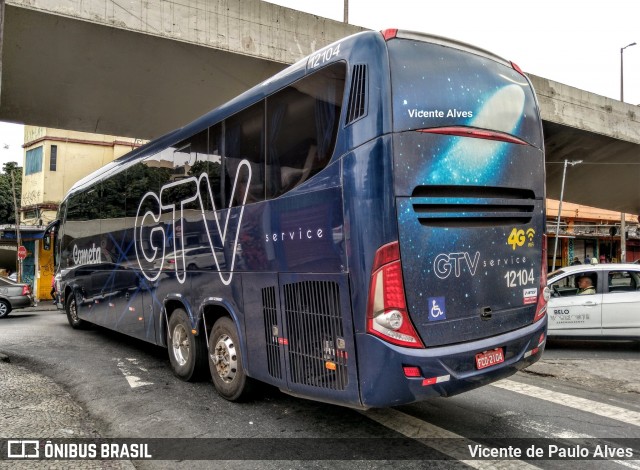 Viação Cometa 12104 na cidade de Belo Horizonte, Minas Gerais, Brasil, por Vicente de Paulo Alves. ID da foto: 7428815.