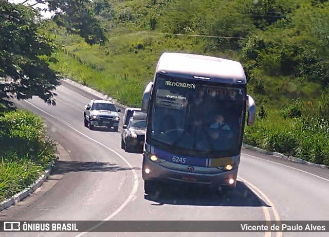 Rota Transportes Rodoviários 6245 na cidade de Itambé, Bahia, Brasil, por Vicente de Paulo Alves. ID da foto: 7428400.