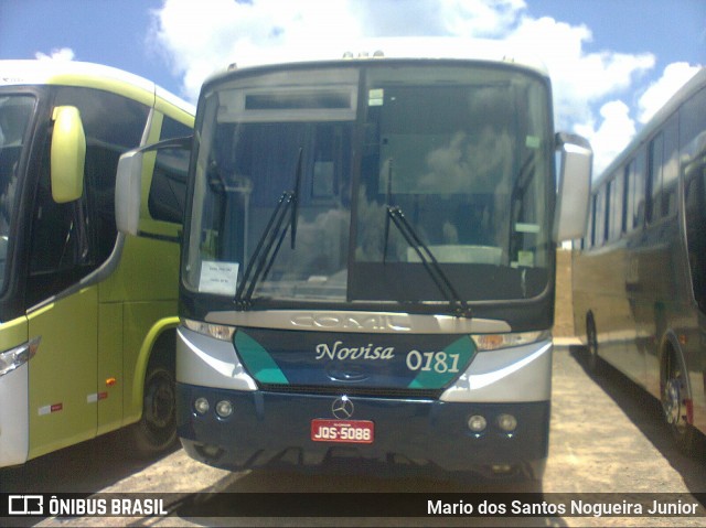 Novisa Transportes Rodoviários e Serviços 0181 na cidade de Camaçari, Bahia, Brasil, por Mario dos Santos Nogueira Junior. ID da foto: 7427972.