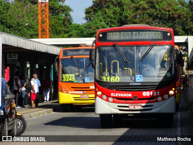 Viação Santa Edwiges 69151 na cidade de Contagem, Minas Gerais, Brasil, por Matheus Rocha. Número da foto: #7432418.