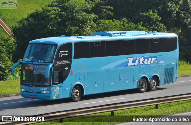 Litur Turismo 2902 na cidade de Santa Isabel, São Paulo, Brasil, por Rudnei Aparecido da Silva. ID da foto: 7433536.