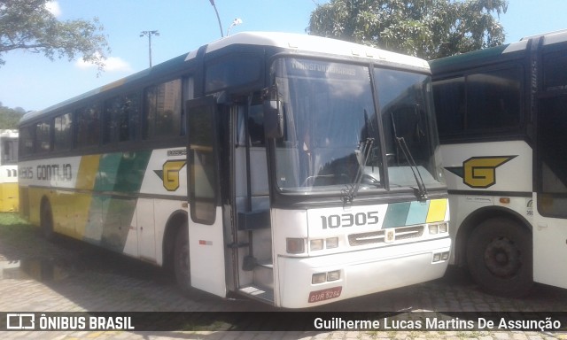 Empresa Gontijo de Transportes 10305 na cidade de Belo Horizonte, Minas Gerais, Brasil, por Guilherme Lucas Martins De Assunção. ID da foto: 7431401.