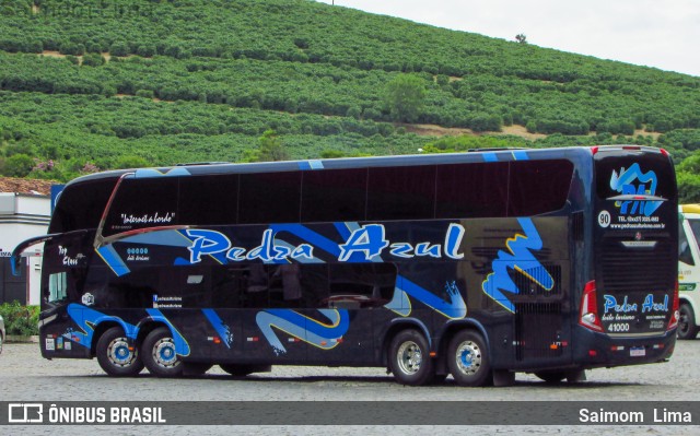 Pedra Azul Turismo 41000 na cidade de Manhuaçu, Minas Gerais, Brasil, por Saimom  Lima. ID da foto: 7433273.