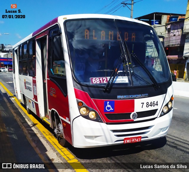 Transwolff Transportes e Turismo 7 8464 na cidade de São Paulo, São Paulo, Brasil, por Lucas Santos da Silva. Número da foto: #7431560.
