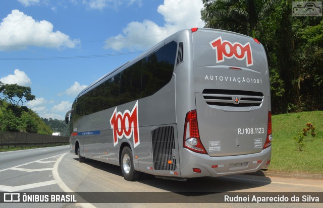 Auto Viação 1001 RJ 108.1123 na cidade de Santa Isabel, São Paulo, Brasil, por Rudnei Aparecido da Silva. Número da foto: #7432319.