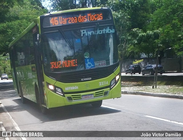 Viação Pendotiba 2.1.114 na cidade de Rio de Janeiro, Rio de Janeiro, Brasil, por João Victor Damião. Número da foto: #7431306.