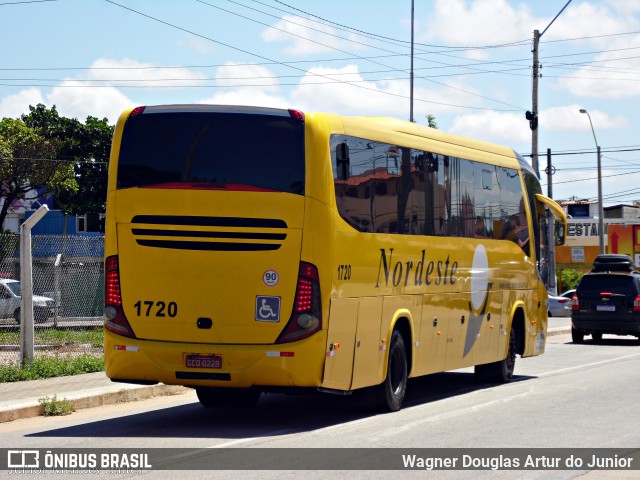 Viação Nordeste 1720 na cidade de Natal, Rio Grande do Norte, Brasil, por Junior Mendes. ID da foto: 7432009.