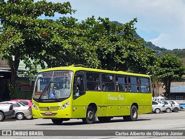 Viação Paraíso Verde 03 na cidade de Guapimirim, Rio de Janeiro, Brasil, por Carlos Alberto de Oliveira Júnior. ID da foto: 7433059.