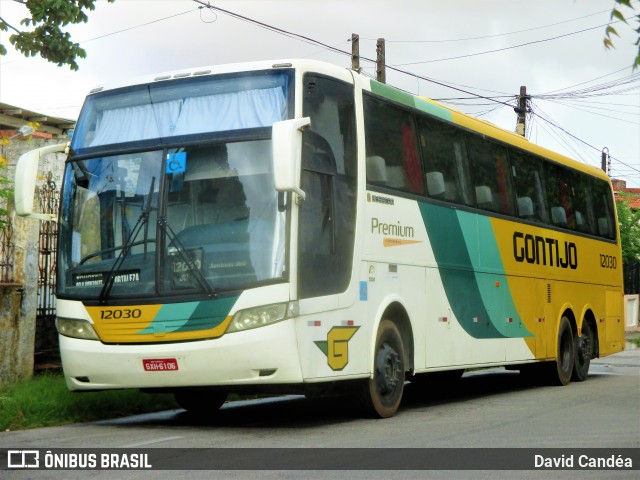 Empresa Gontijo de Transportes 12030 na cidade de Fortaleza, Ceará, Brasil, por David Candéa. ID da foto: 7432130.