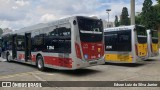 Viação Metrópole Paulista - Zona Sul 7 3964 na cidade de São Paulo, São Paulo, Brasil, por Edson Luiz da Silva Junior. Número da foto: #:id.