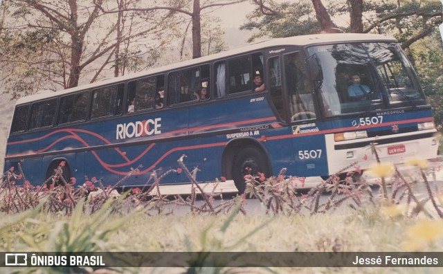 Viação Riodoce 5507 na cidade de Caratinga, Minas Gerais, Brasil, por Jessé Fernandes. Número da foto: #7434380.