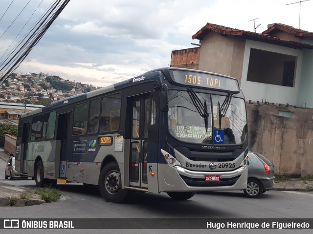 Viação Progresso 20925 na cidade de Belo Horizonte, Minas Gerais, Brasil, por Hugo Henrique de Figueiredo. ID da foto: 7435500.