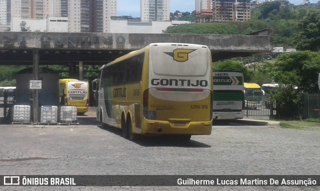 Empresa Gontijo de Transportes 12635 na cidade de Belo Horizonte, Minas Gerais, Brasil, por Guilherme Lucas Martins De Assunção. ID da foto: 7434776.