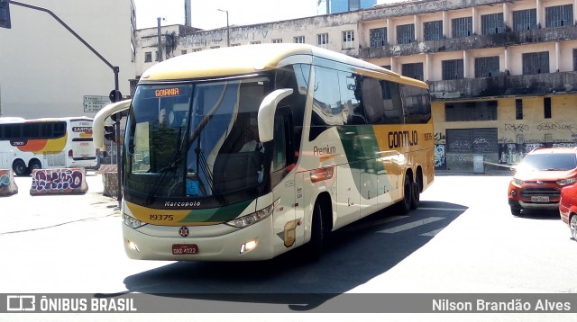 Empresa Gontijo de Transportes 19375 na cidade de Belo Horizonte, Minas Gerais, Brasil, por Nilson Brandão Alves. ID da foto: 7435090.