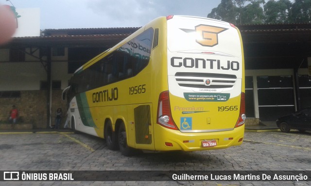 Empresa Gontijo de Transportes 19565 na cidade de Camanducaia, Minas Gerais, Brasil, por Guilherme Lucas Martins De Assunção. ID da foto: 7437735.