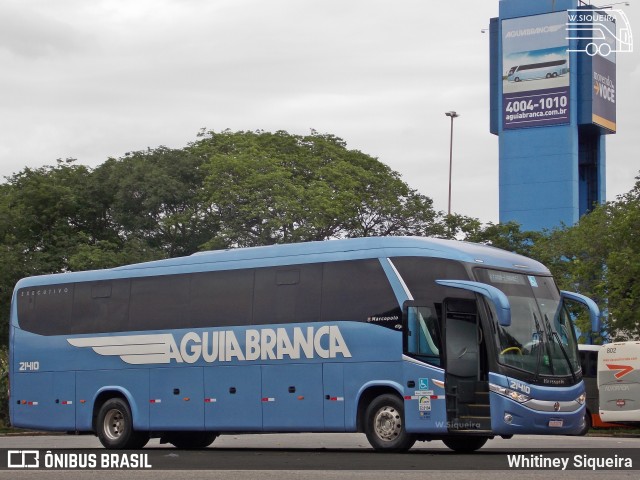 Viação Águia Branca 21410 na cidade de Vitória, Espírito Santo, Brasil, por Whitiney Siqueira. Número da foto: #7435160.