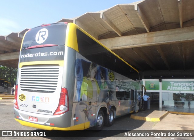 RodeRotas - Rotas de Viação do Triângulo 7407 na cidade de Araguari, Minas Gerais, Brasil, por Alessandro Pereira dos Santos. Número da foto: #7434716.