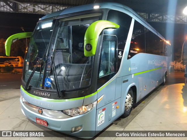 Viação Garcia 8104 na cidade de Presidente Prudente, São Paulo, Brasil, por Carlos Vinicius Estevão Menezes. Número da foto: #7434332.