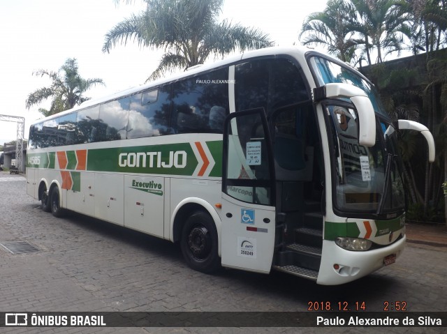 Empresa Gontijo de Transportes 14585 na cidade de Belo Horizonte, Minas Gerais, Brasil, por Paulo Alexandre da Silva. ID da foto: 7436759.