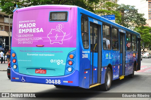 Auto Omnibus Nova Suissa 30488 na cidade de Belo Horizonte, Minas Gerais, Brasil, por Eduardo Ribeiro. ID da foto: 7437279.