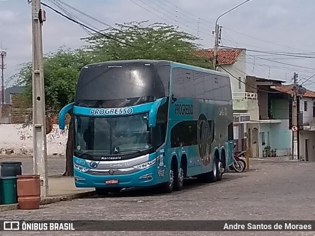 Auto Viação Progresso 6012 na cidade de Serra Talhada, Pernambuco, Brasil, por Andre Santos de Moraes. ID da foto: 7435283.