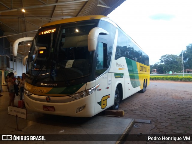 Empresa Gontijo de Transportes 19370 na cidade de Luz, Minas Gerais, Brasil, por Pedro Henrique VM. ID da foto: 7434550.