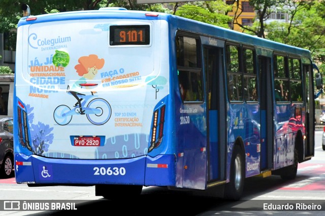 Viação Getúlio Vargas 20630 na cidade de Belo Horizonte, Minas Gerais, Brasil, por Eduardo Ribeiro. Número da foto: #7437300.