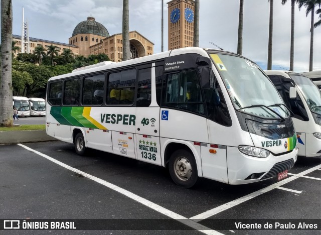 Vesper Transportes 1336 na cidade de Aparecida, São Paulo, Brasil, por Vicente de Paulo Alves. ID da foto: 7436941.