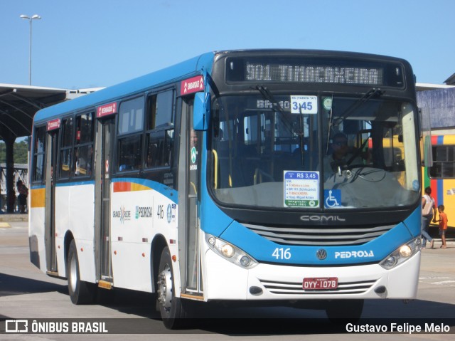 Empresa Pedrosa 416 na cidade de Abreu e Lima, Pernambuco, Brasil, por Gustavo Felipe Melo. ID da foto: 7436956.