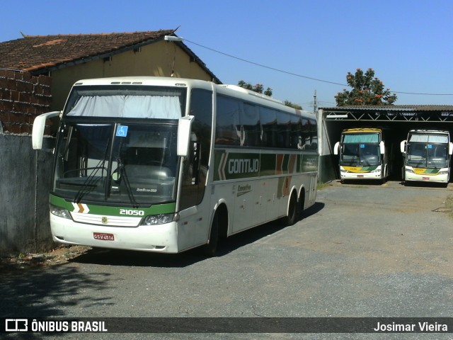 Empresa Gontijo de Transportes 21050 na cidade de Curvelo, Minas Gerais, Brasil, por Josimar Vieira. ID da foto: 7437526.