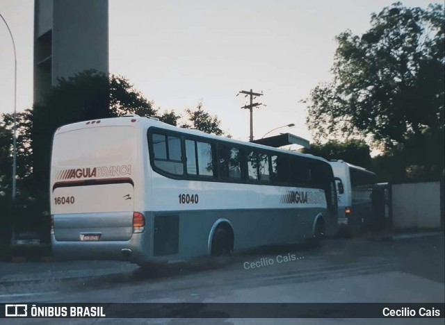 Viação Águia Branca 16040 na cidade de Rio de Janeiro, Rio de Janeiro, Brasil, por Cecilio Cais. Número da foto: #7434675.