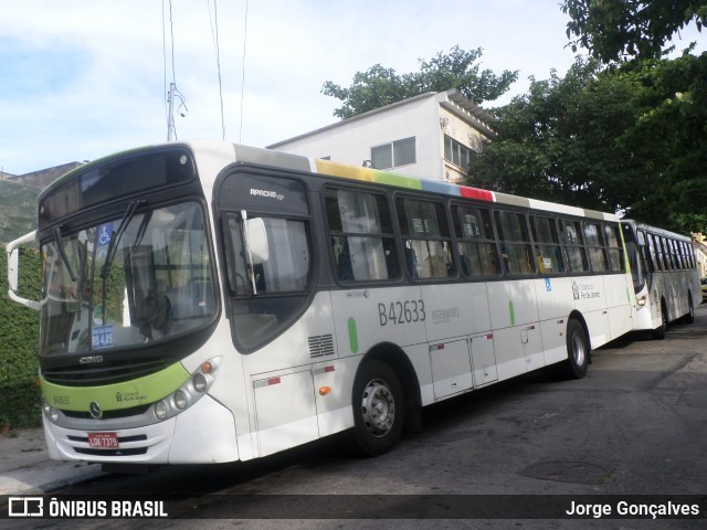 Viação Acari B42633 na cidade de Rio de Janeiro, Rio de Janeiro, Brasil, por Jorge Gonçalves. Número da foto: #7436678.