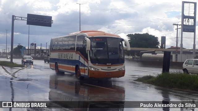 Viação Sertaneja 380 na cidade de Betim, Minas Gerais, Brasil, por Paulo Alexandre da Silva. ID da foto: 7436719.