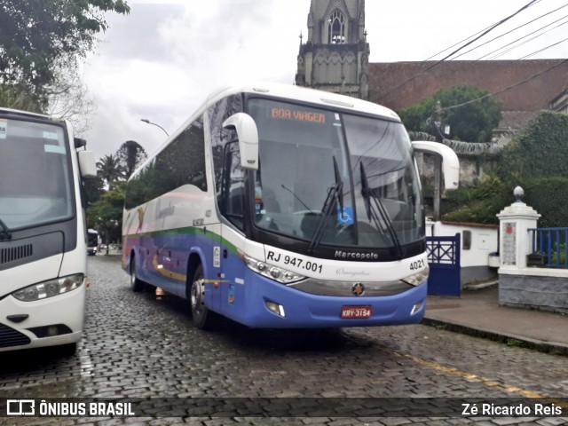 Omegatur RJ 947.001 na cidade de Petrópolis, Rio de Janeiro, Brasil, por Zé Ricardo Reis. ID da foto: 7436032.