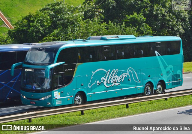 Allper Transportes e Turismo 11 na cidade de Santa Isabel, São Paulo, Brasil, por Rudnei Aparecido da Silva. ID da foto: 7435302.