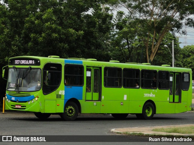 Taguatur - Taguatinga Transporte e Turismo 03418 na cidade de Teresina, Piauí, Brasil, por Ruan Silva Andrade. ID da foto: 7441052.