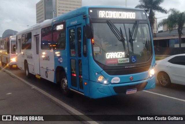 Unimar Transportes 24218 na cidade de Cariacica, Espírito Santo, Brasil, por Everton Costa Goltara. ID da foto: 7440282.