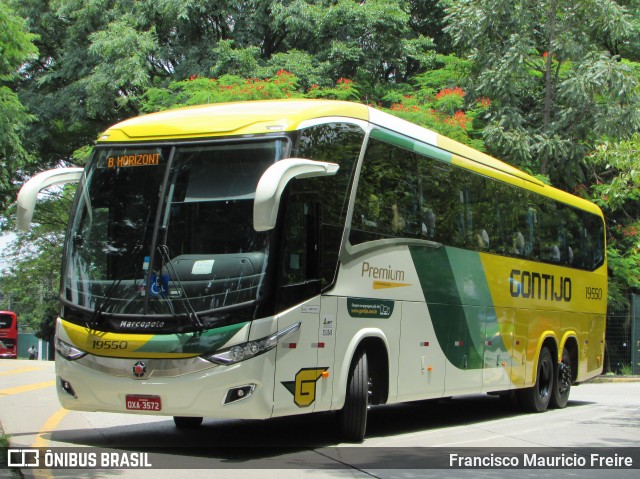 Empresa Gontijo de Transportes 19550 na cidade de São Paulo, São Paulo, Brasil, por Francisco Mauricio Freire. Número da foto: #7439345.