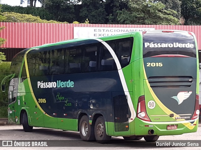 Pássaro Verde 2015 na cidade de Ouro Preto, Minas Gerais, Brasil, por Daniel Junior Sena. ID da foto: 7440306.