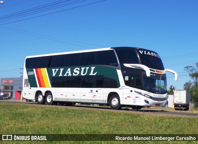 Viasul - Auto Viação Venâncio Aires 15000 na cidade de Santa Cruz do Sul, Rio Grande do Sul, Brasil, por Ricardo Manoel Limberger Carvalho. ID da foto: 7441076.