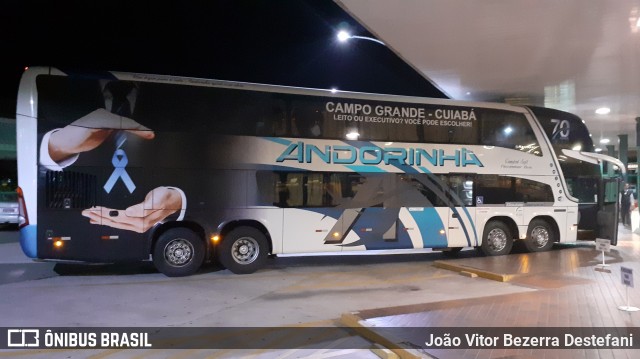 Empresa de Transportes Andorinha 7403 na cidade de Pardinho, São Paulo, Brasil, por João Vitor Bezerra Destefani. ID da foto: 7439994.