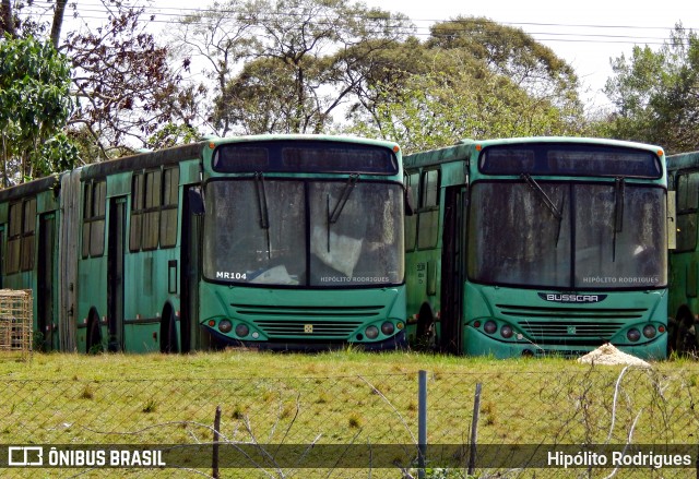 Auto Viação Mercês MR104 na cidade de Curitiba, Paraná, Brasil, por Hipólito Rodrigues. Número da foto: #7440166.