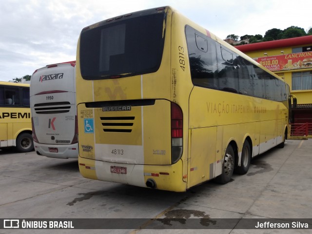 Viação Itapemirim 48113 na cidade de Governador Valadares, Minas Gerais, Brasil, por Jefferson Silva. Número da foto: #7438383.