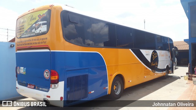 Pardal Bus Transportes 2245 na cidade de Gama, Distrito Federal, Brasil, por Johnnatan Oliveira. Número da foto: #7439973.