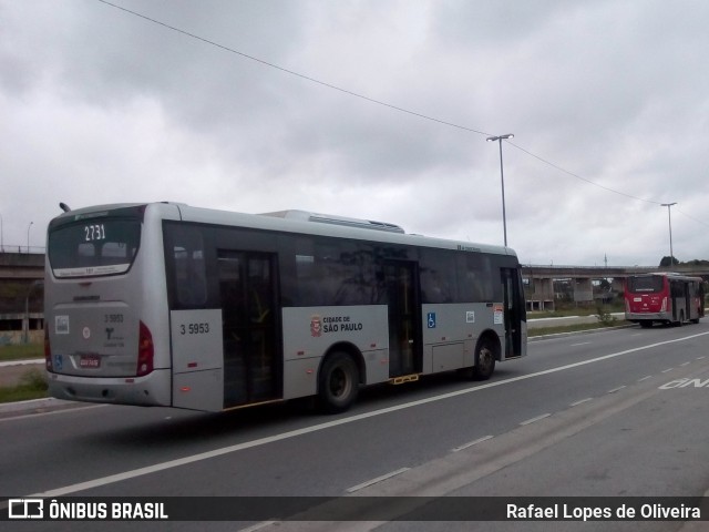 Upbus Qualidade em Transportes 3 5953 na cidade de São Paulo, São Paulo, Brasil, por Rafael Lopes de Oliveira. Número da foto: #7440968.